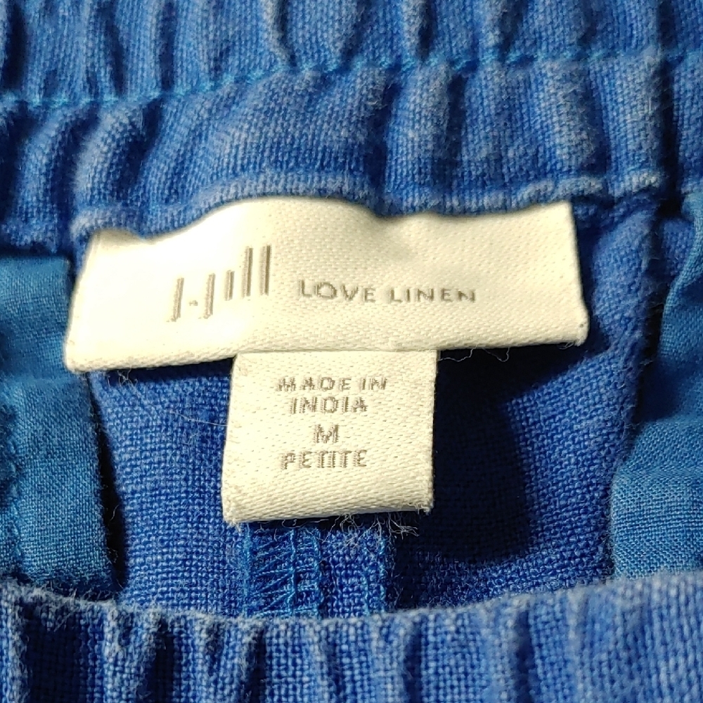 J. Jill Vibrant Blue Straight Leg Pants - Picture 3 of 3